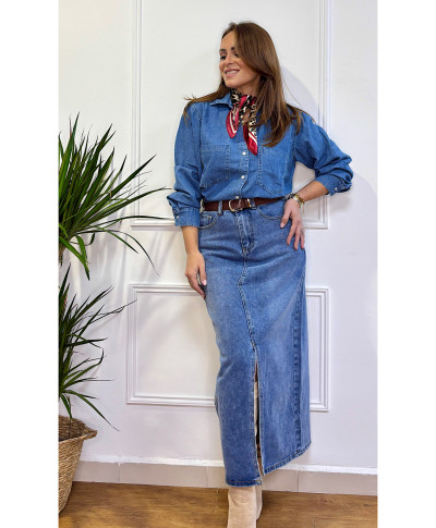FALDA DENIM