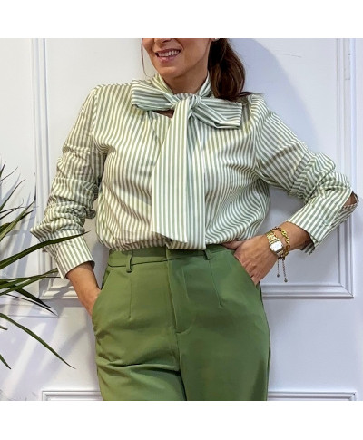 CAMISA COQUETE VERDE