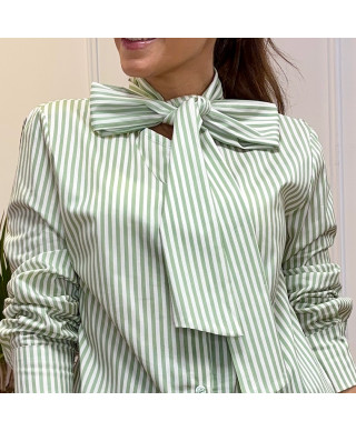CAMISA COQUETE VERDE