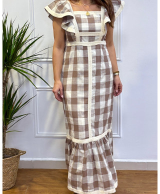 VESTIDO CATALINA BEIGE