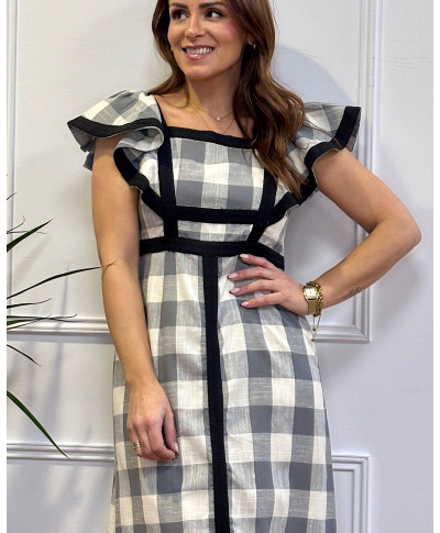 VESTIDO CATALINA GRIS
