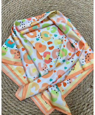 PAÑUELO PRINT AMARILLO