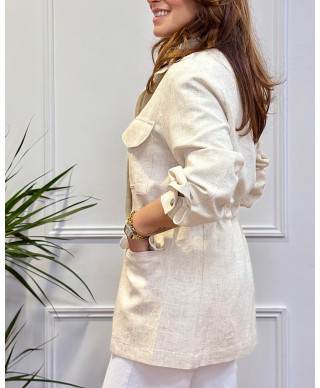 CHAQUETA DE LINO AMALFI