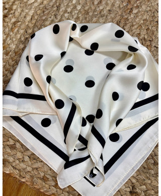 PAÑUELO LUNAR BLANCO