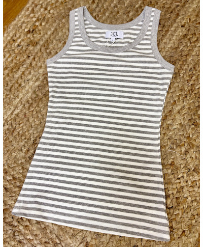 CAMISETA NAVY GRIS
