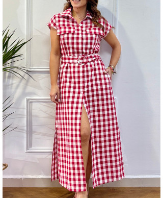 VESTIDO ENMA ROJO