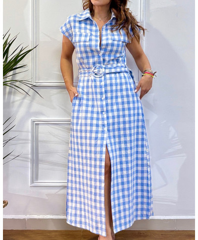 VESTIDO ENMA AZUL