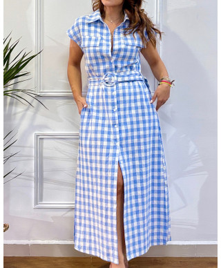 VESTIDO ENMA AZUL