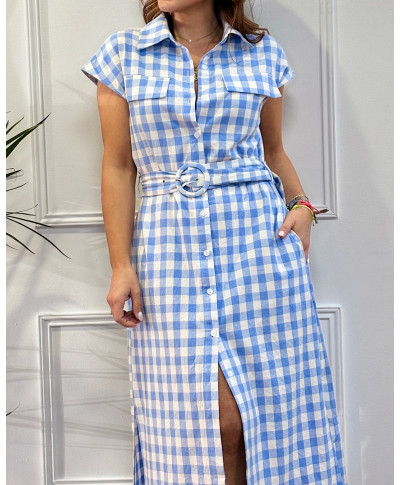 VESTIDO ENMA AZUL