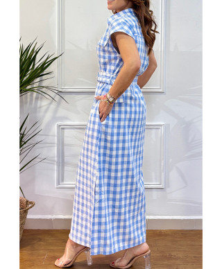 VESTIDO ENMA AZUL