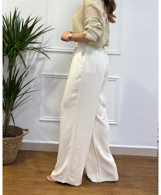PANTALON DE LINO AMALFI