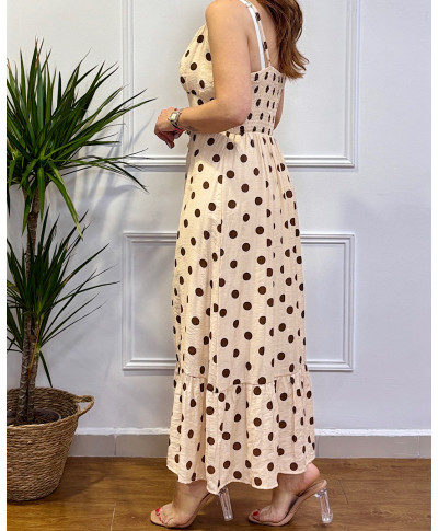 VESTIDO CORDOBA BEIGE