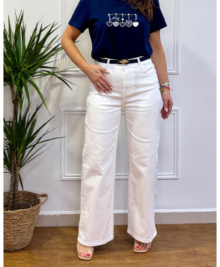 PANTALON BLANCO TINA