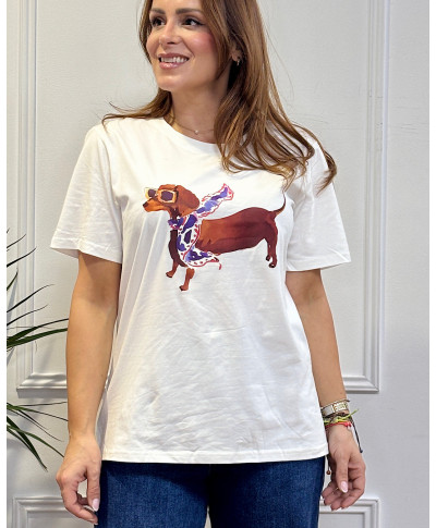 CAMISETA LUCIANA BLANCA