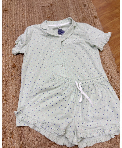 PIJAMA ANNE VERDE