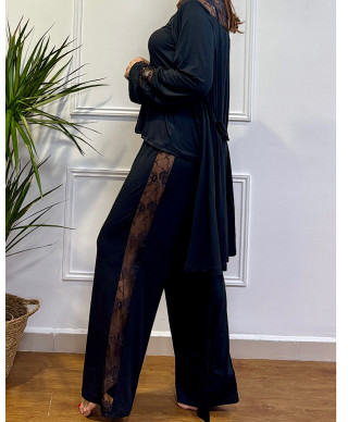 PIJAMA SOFIA NEGRO