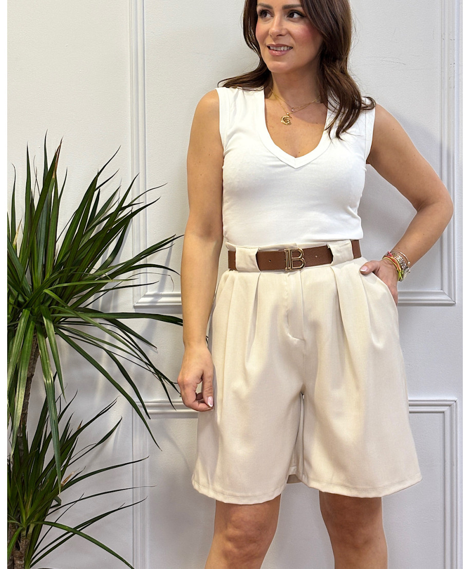 BERMUDA BEATRIZ BEIGE
