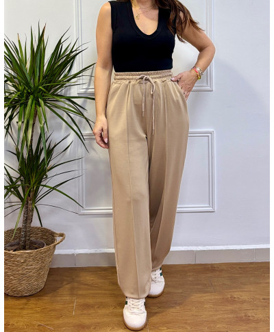 PANTALON BALLOON CAMEL