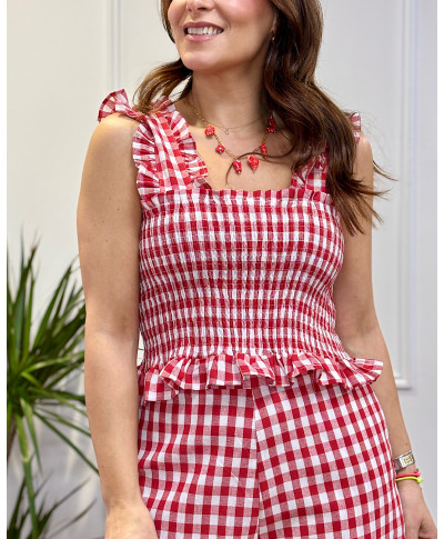 CONJUNTO BRUNA ROJO