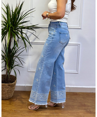 PANTALON BORDADO TULUM