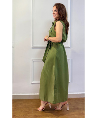 VESTIDO AMAZONA VERDE