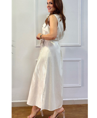 VESTIDO AMAZONA BEIGE