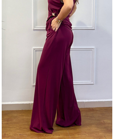 PANTALON MICAELA BERENJENA