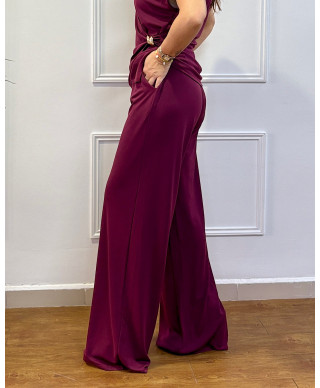 PANTALON MICAELA BERENJENA