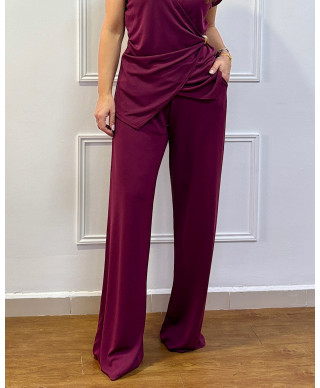 PANTALON MICAELA BERENJENA