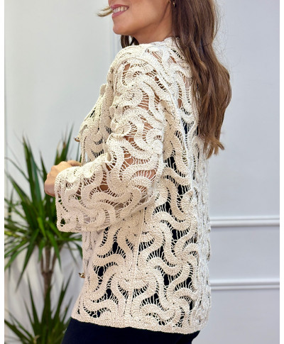 CHAQUETA CROCHET FRANCESCA