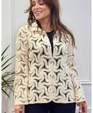 CHAQUETA CROCHET FRANCESCA