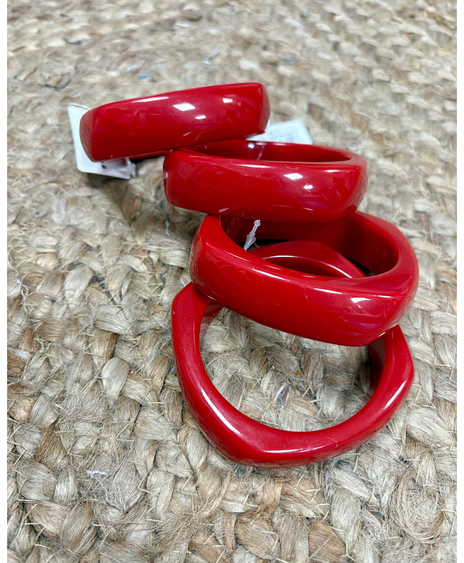 PULSERA COCO ROJA