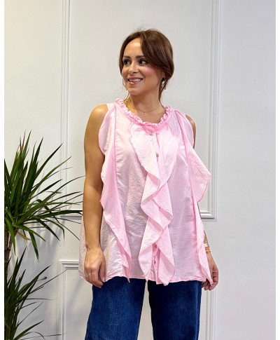 CAMISA ABRIL ROSA