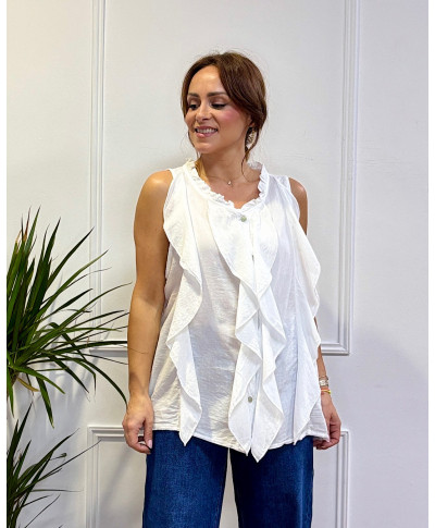 CAMISA ABRIL BLANCA