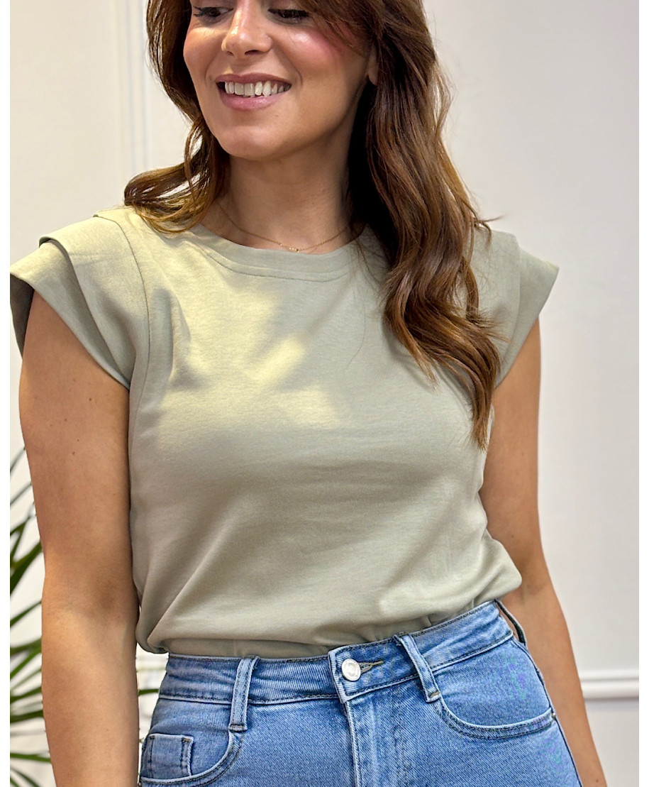 CAMISETA TRENDY CAQUI