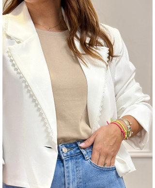 CHAQUETA CAMILA BLANCA
