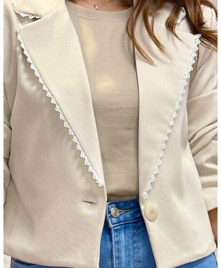 CHAQUETA CAMILA BEIGE