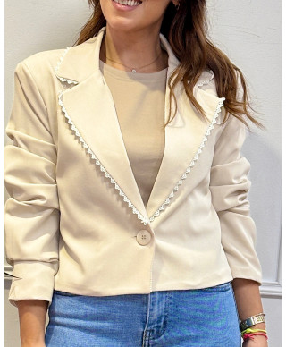 CHAQUETA CAMILA BEIGE