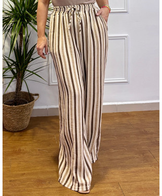 PANTALON MUSELINA RAYAS