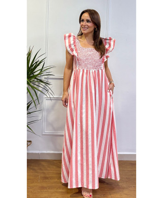 VESTIDO MARTINA FRESA