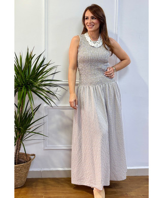 VESTIDO GRECIA GRIS