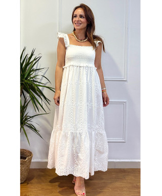 VESTIDO NINA BLANCO