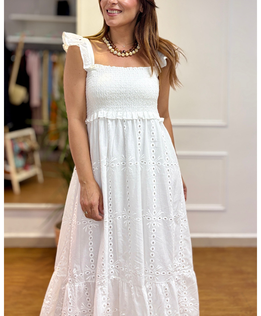 VESTIDO NINA BLANCO