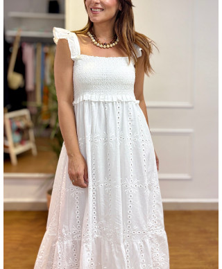 VESTIDO NINA BLANCO