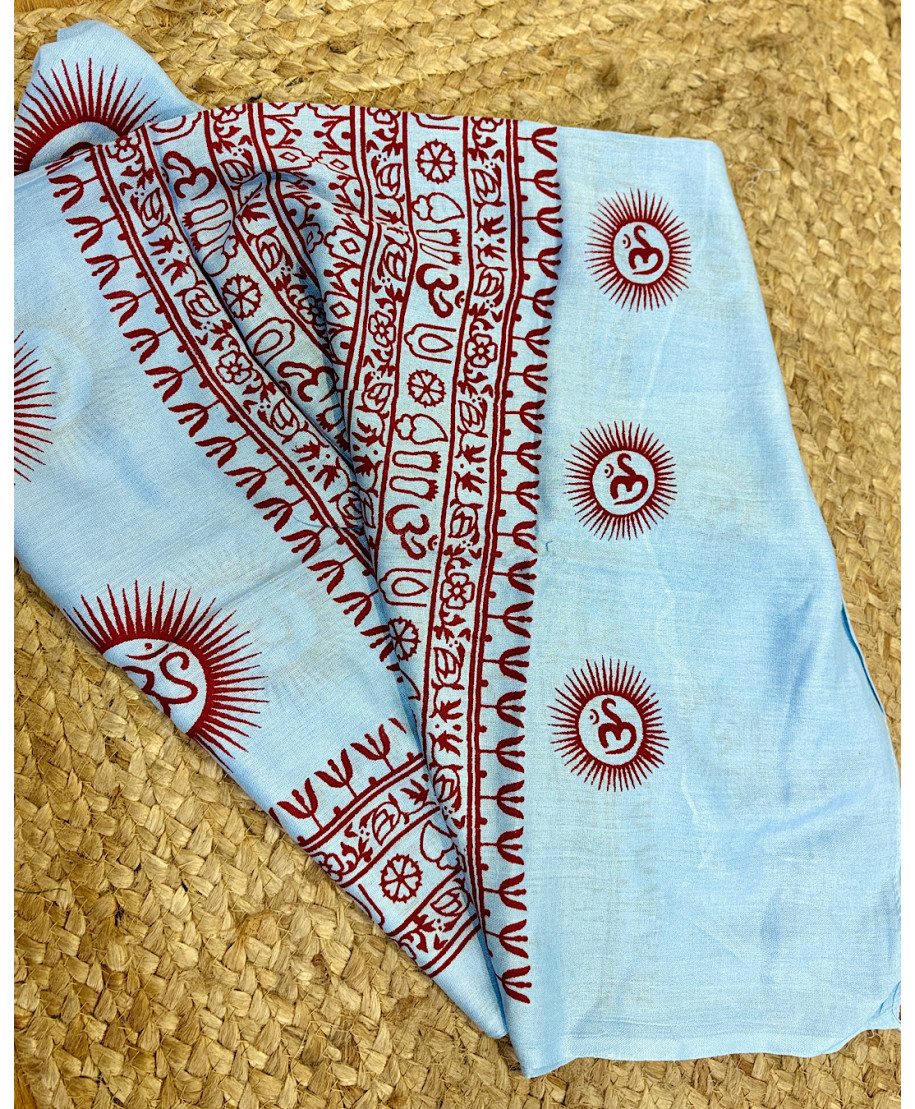 PAREO BOHO AZUL