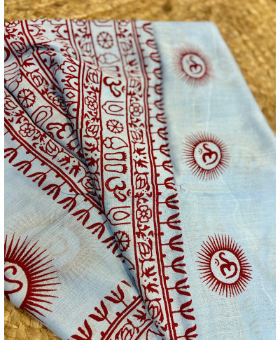 PAREO BOHO AZUL