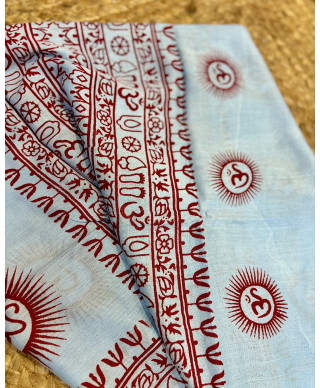 PAREO BOHO AZUL