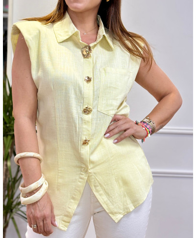 CAMISA JOYA AMARILLA