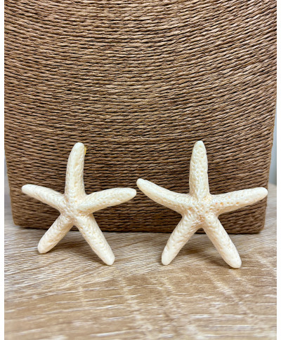 PENDIENTES STAR BEIGE