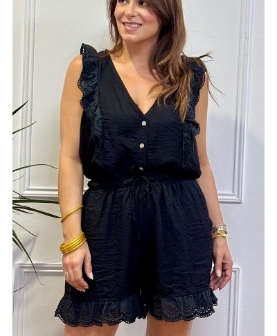 CONJUNTO PANAMA NEGRO